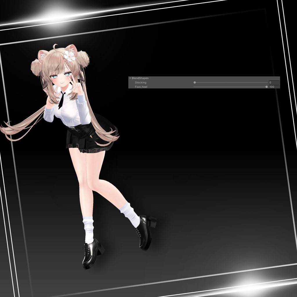 『7アバター対応』【3D衣装モデル】Summer_chic