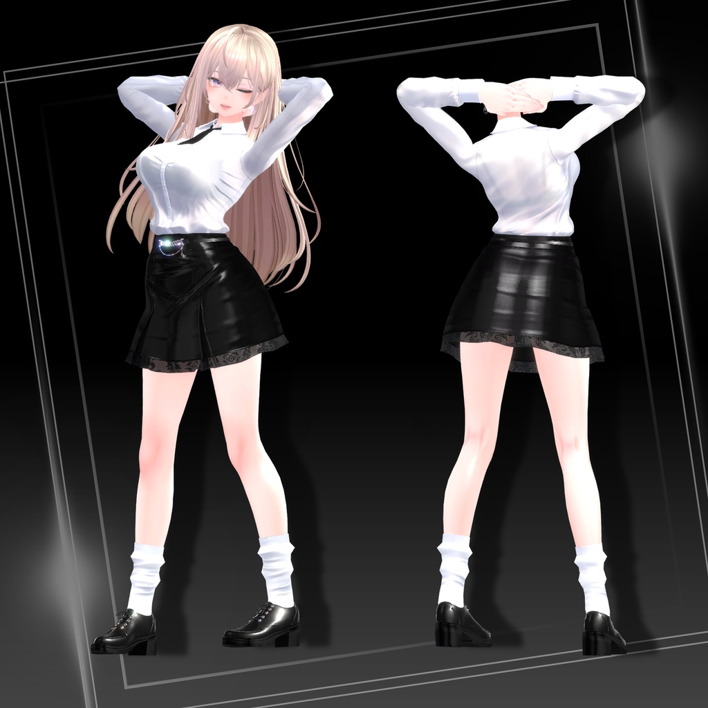 『7アバター対応』【3D衣装モデル】Summer_chic