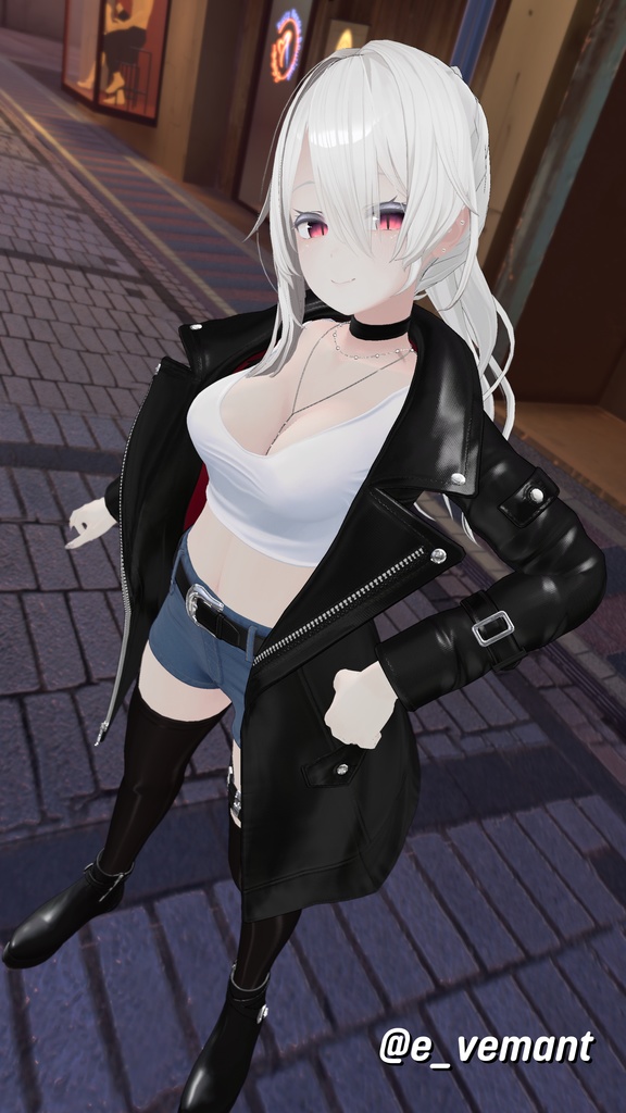 『8アバター対応』【3D衣装モデル】Via Nocturna