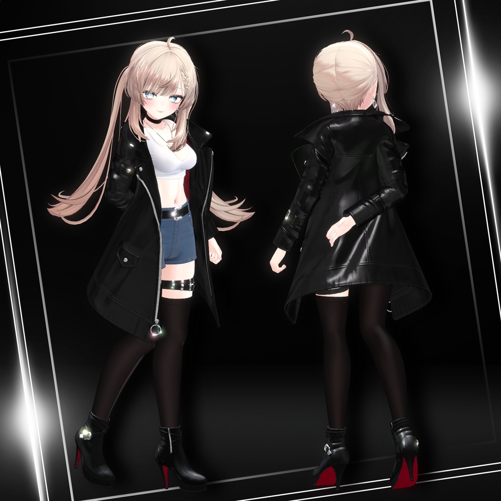 『8アバター対応』【3D衣装モデル】Via Nocturna