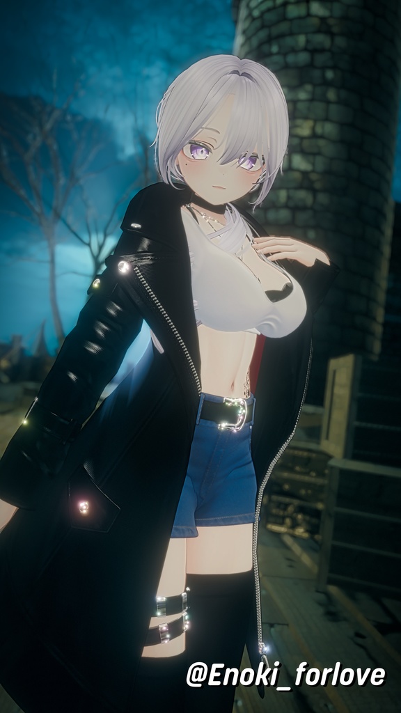 『8アバター対応』【3D衣装モデル】Via Nocturna