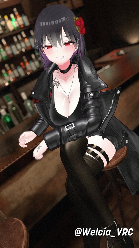 『8アバター対応』【3D衣装モデル】Via Nocturna