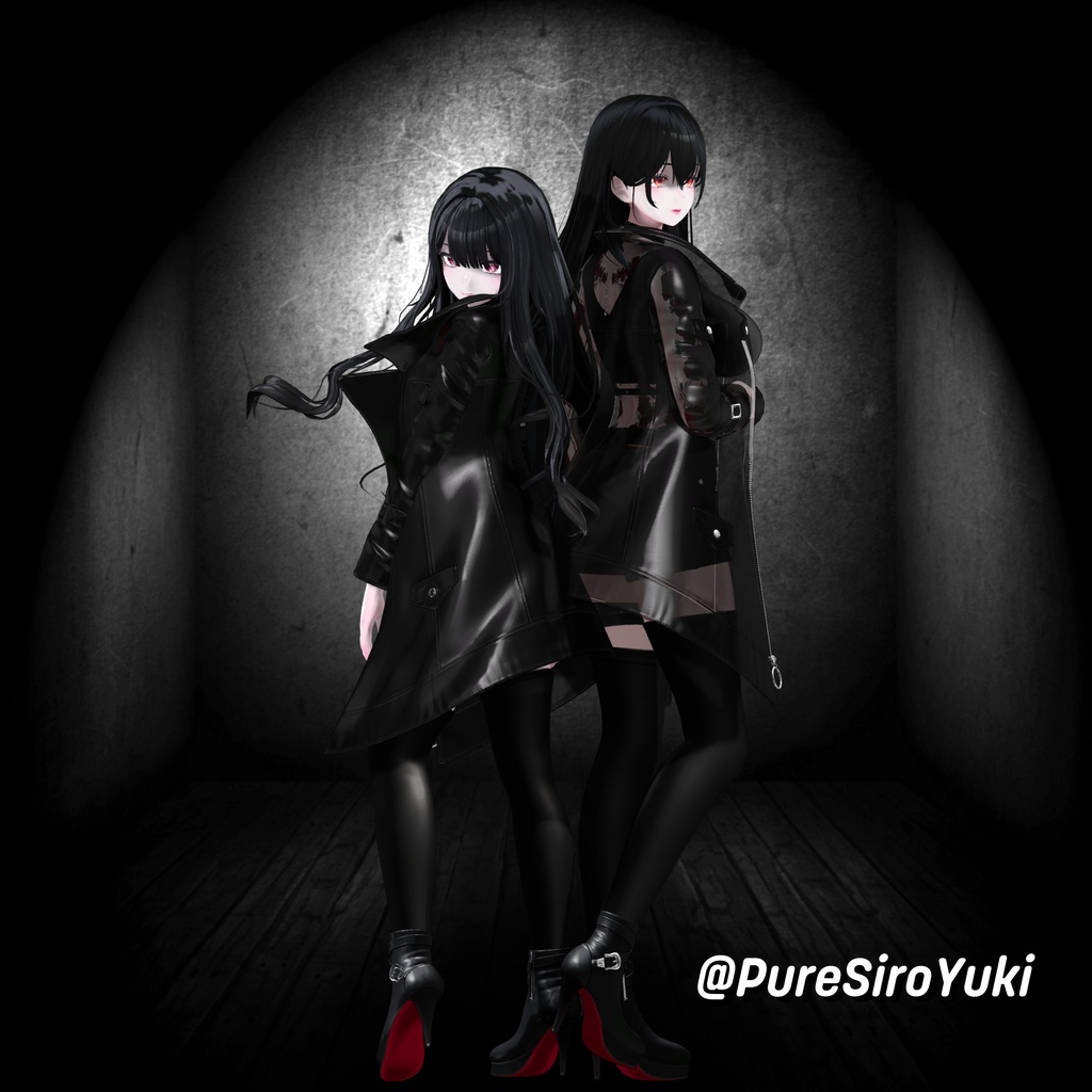 『8アバター対応』【3D衣装モデル】Via Nocturna