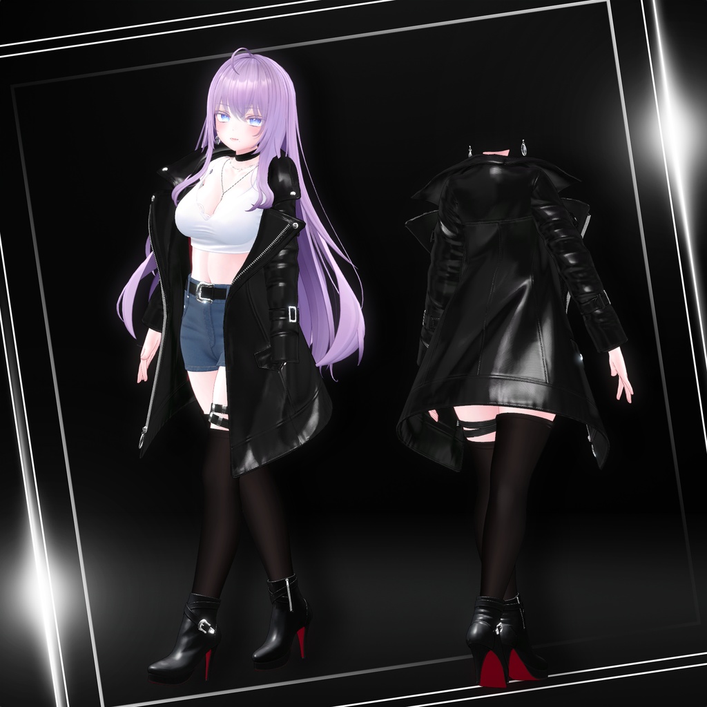 『8アバター対応』【3D衣装モデル】Via Nocturna