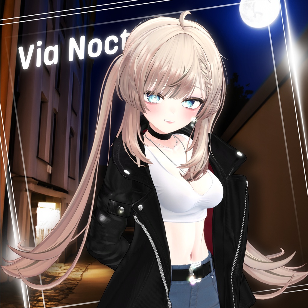 『8アバター対応』【3D衣装モデル】Via Nocturna