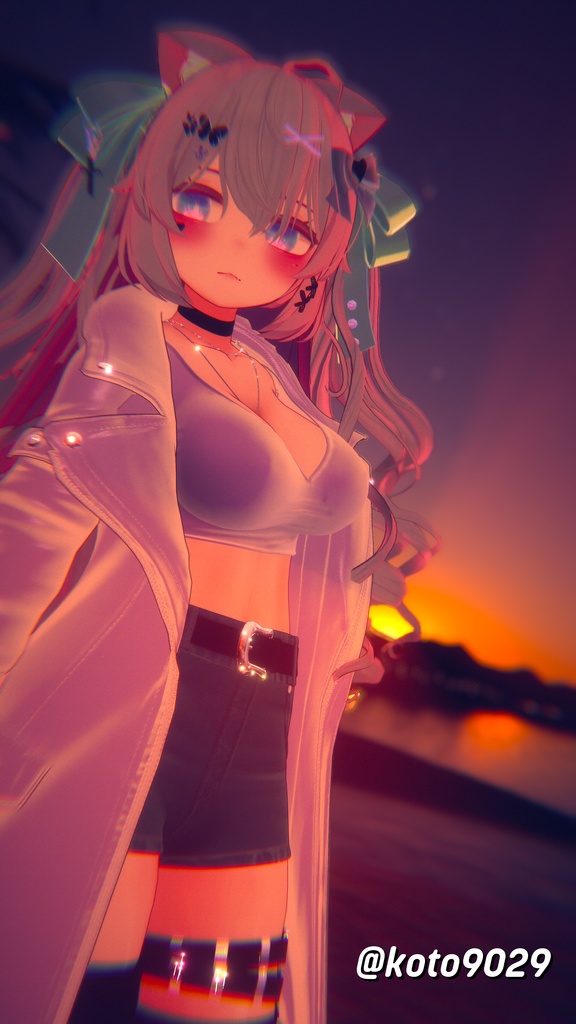 『8アバター対応』【3D衣装モデル】Via Nocturna