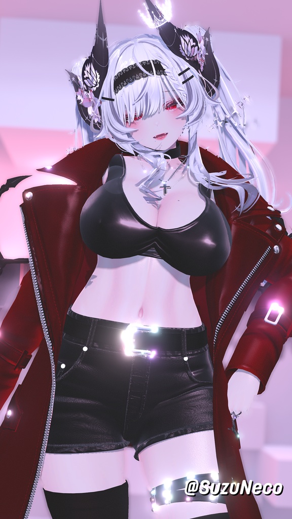 『8アバター対応』【3D衣装モデル】Via Nocturna