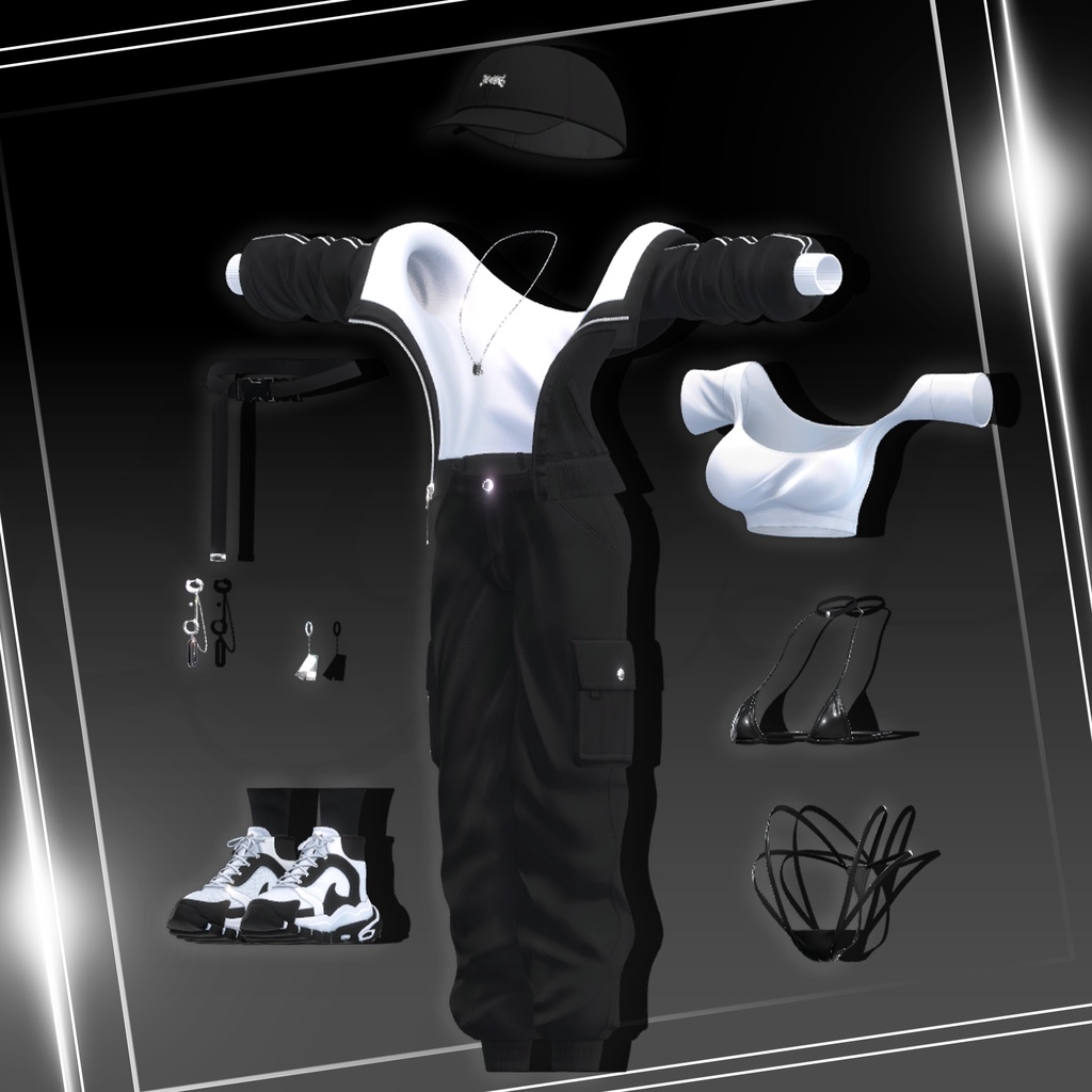 『13アバター対応』【3D衣装モデル】UrbisVortex