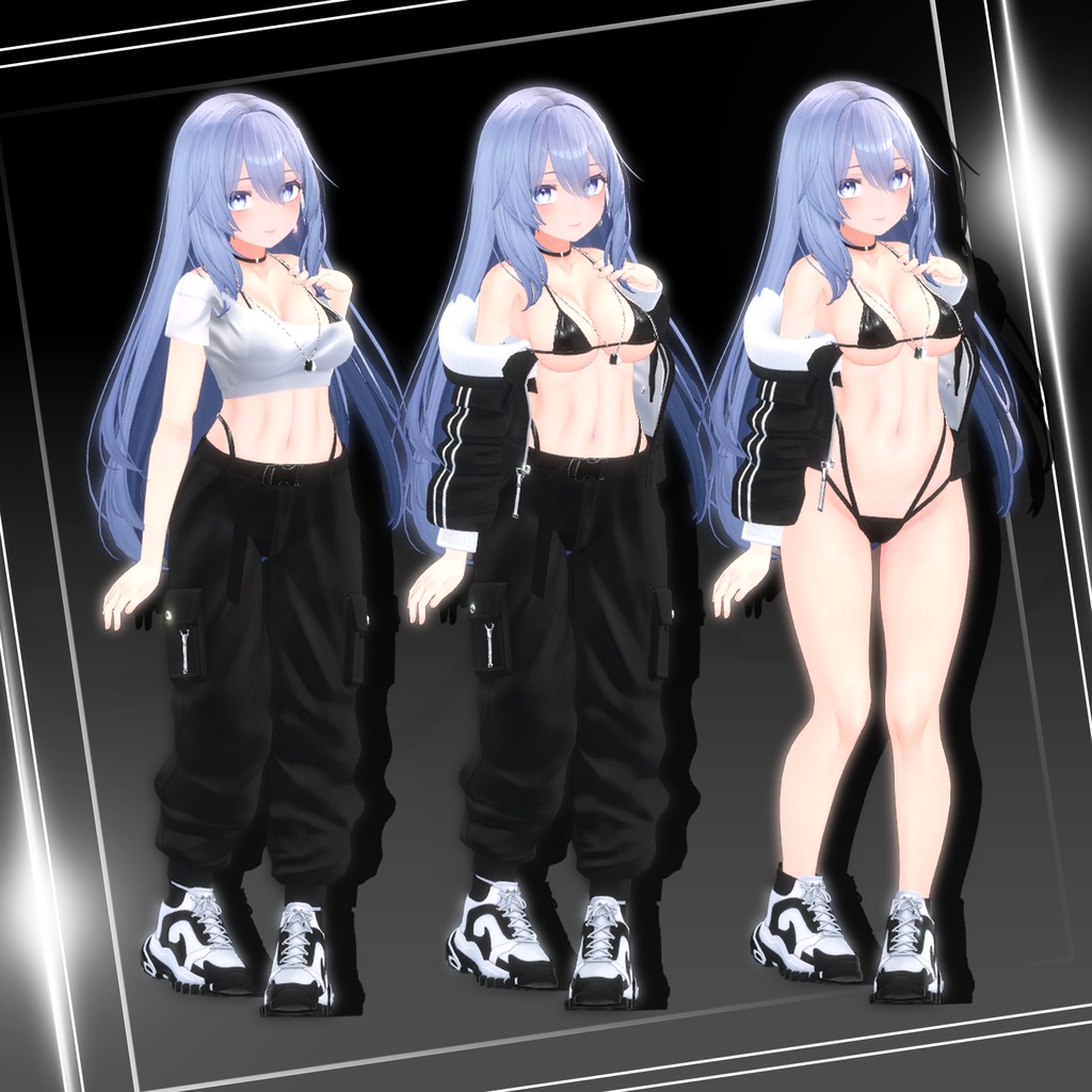 『13アバター対応』【3D衣装モデル】UrbisVortex