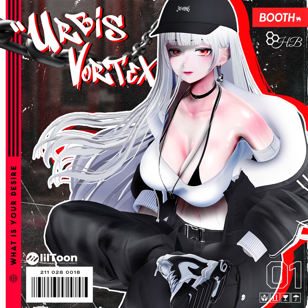 『13アバター対応』【3D衣装モデル】UrbisVortex