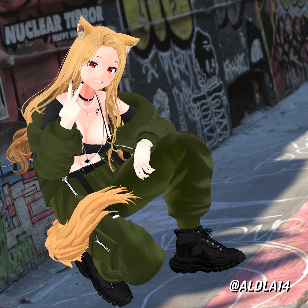 『13アバター対応』【3D衣装モデル】UrbisVortex