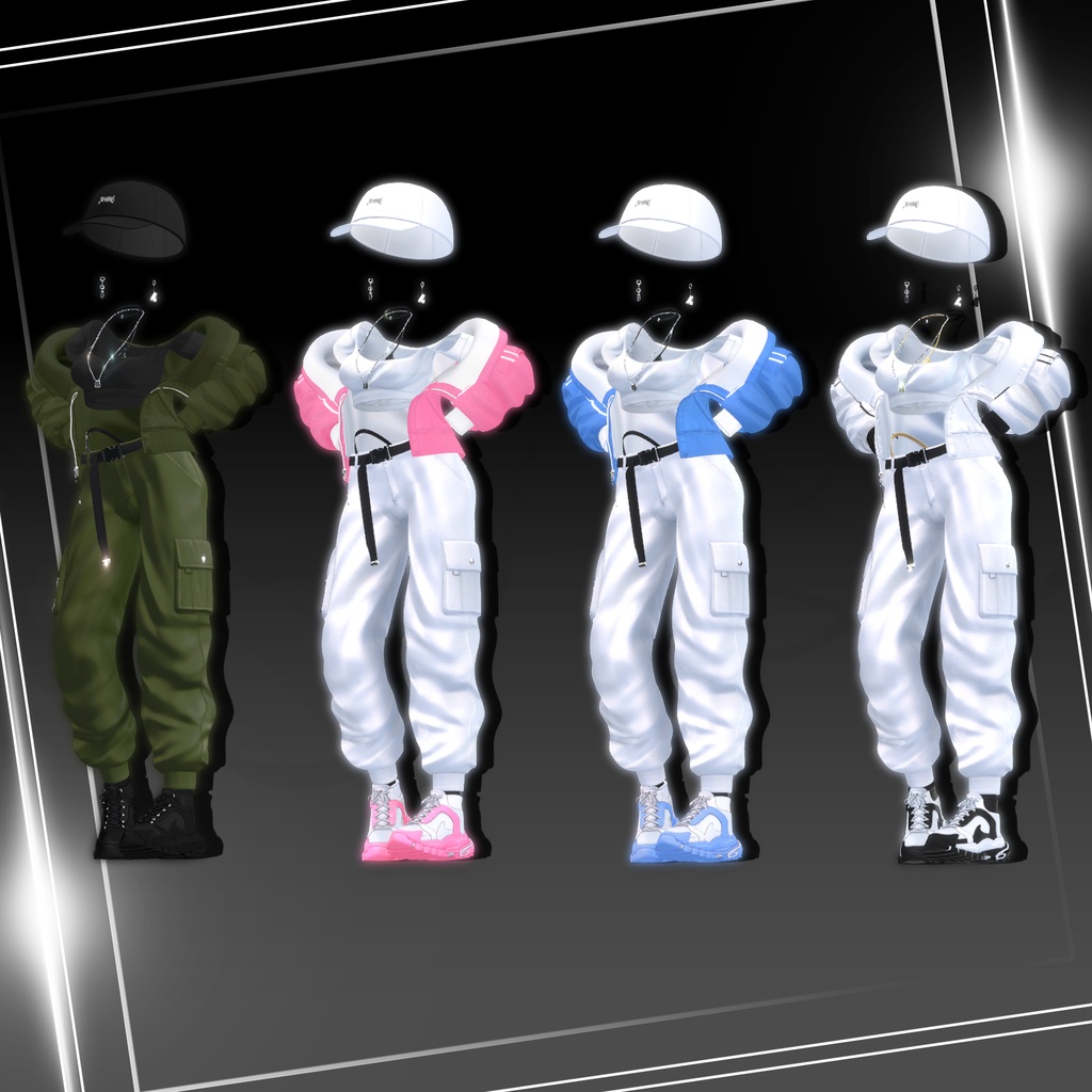 『13アバター対応』【3D衣装モデル】UrbisVortex