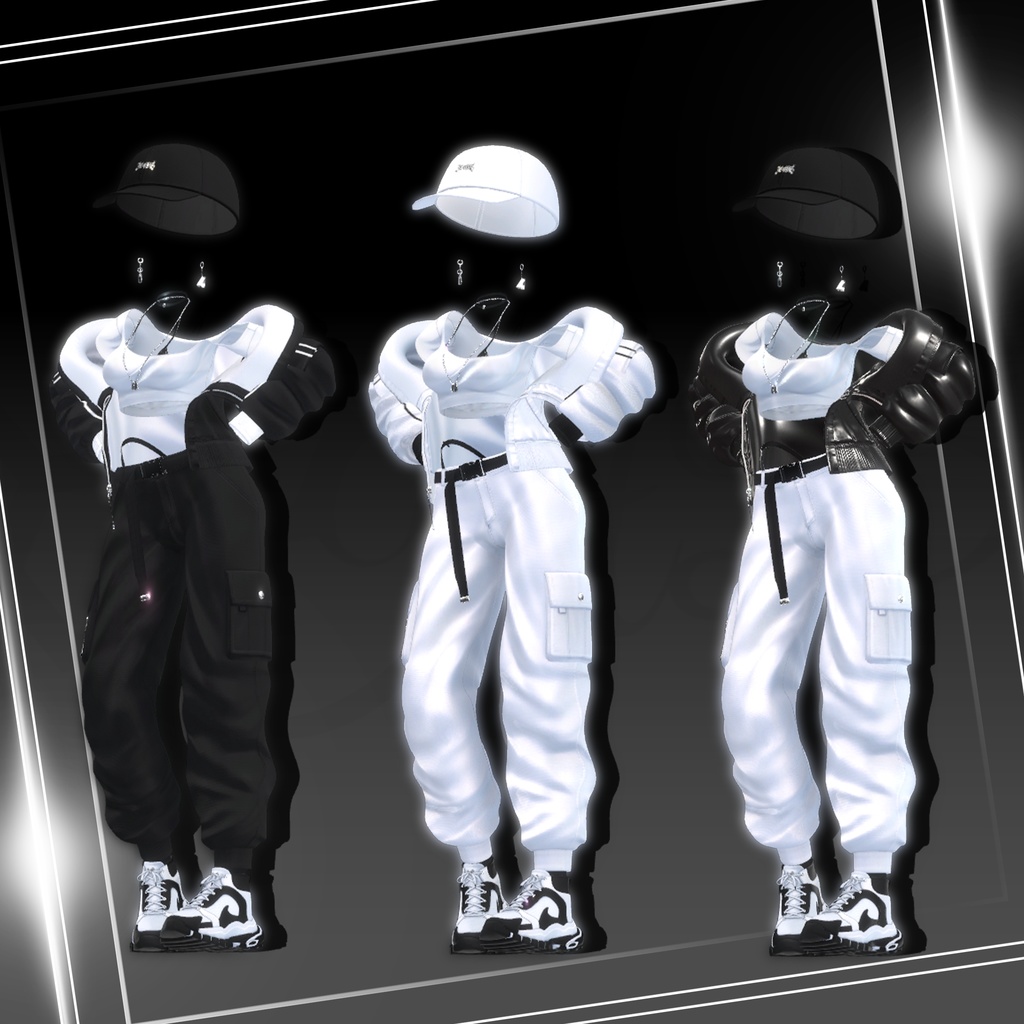 『13アバター対応』【3D衣装モデル】UrbisVortex