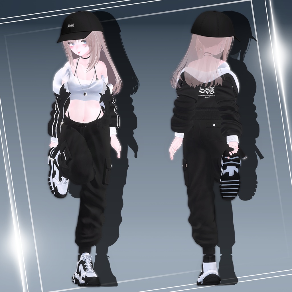 『13アバター対応』【3D衣装モデル】UrbisVortex