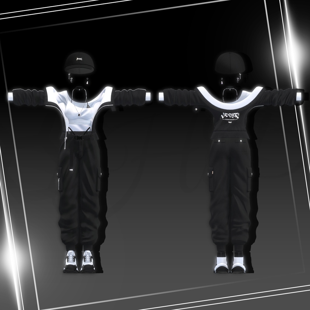 『13アバター対応』【3D衣装モデル】UrbisVortex