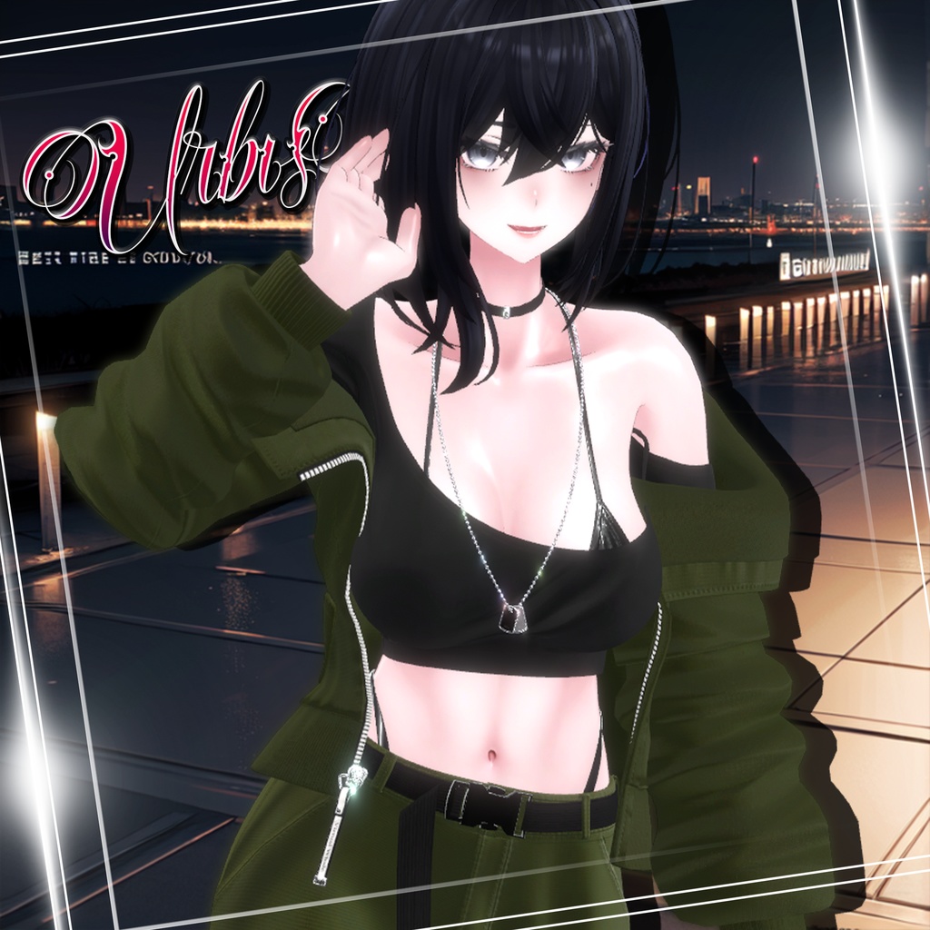 『13アバター対応』【3D衣装モデル】UrbisVortex