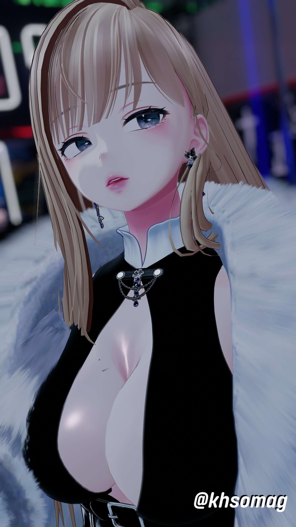 『12アバター対応』【3D衣装モデル】chill_charm