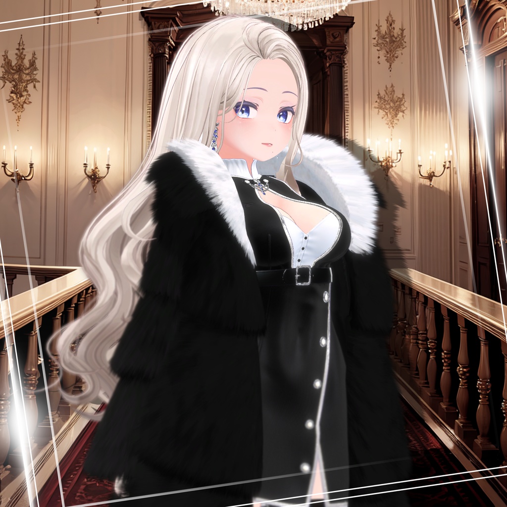 『12アバター対応』【3D衣装モデル】chill_charm