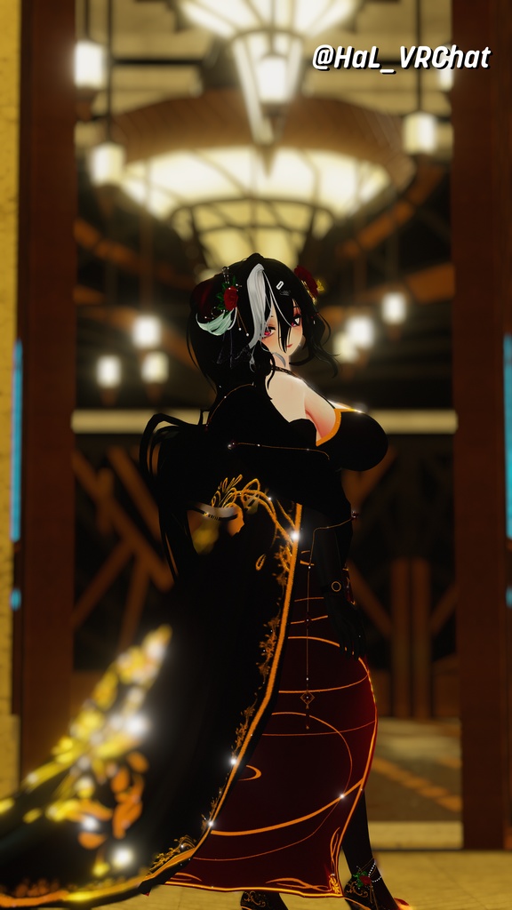 『8アバター対応』【3D衣装モデル】gala_glam