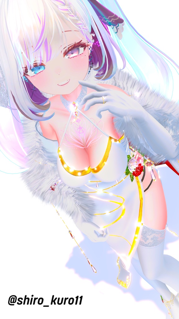 『8アバター対応』【3D衣装モデル】gala_glam