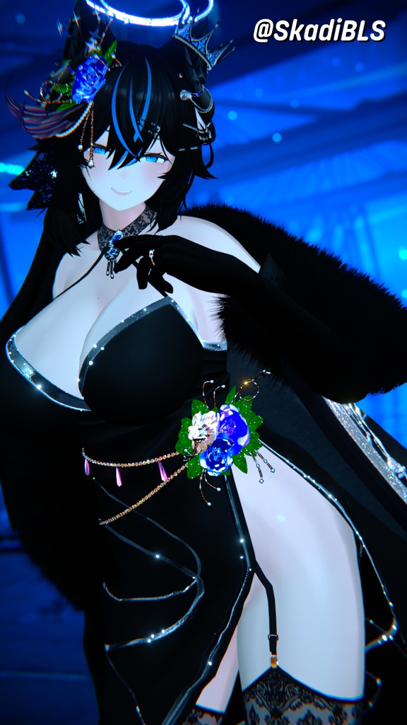 『8アバター対応』【3D衣装モデル】gala_glam