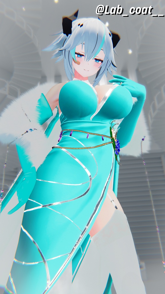 『8アバター対応』【3D衣装モデル】gala_glam