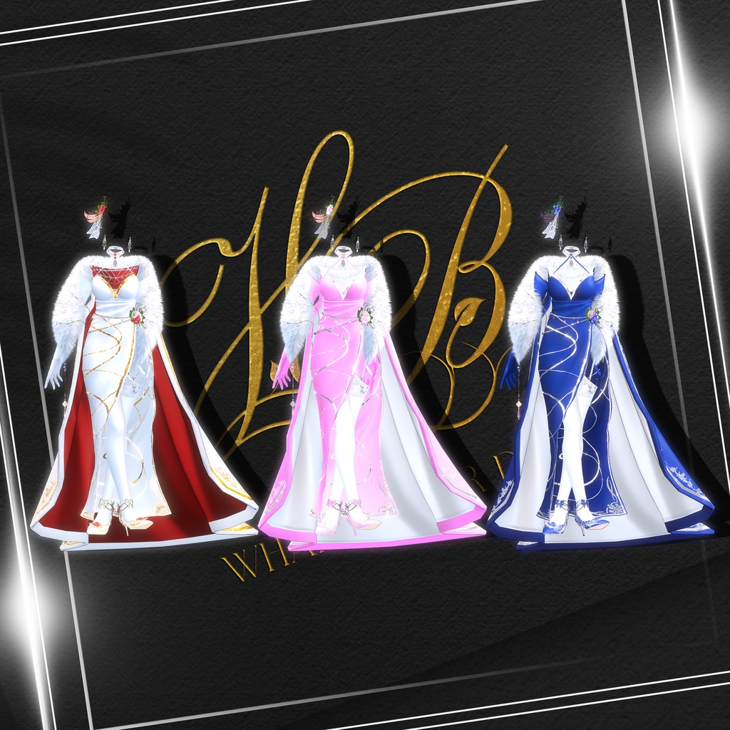 『8アバター対応』【3D衣装モデル】gala_glam