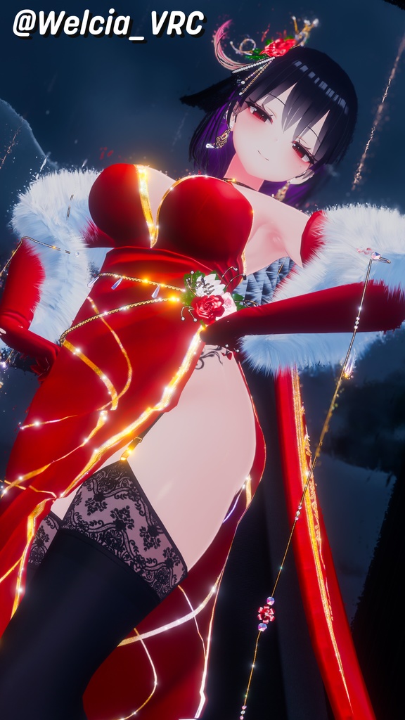 『8アバター対応』【3D衣装モデル】gala_glam