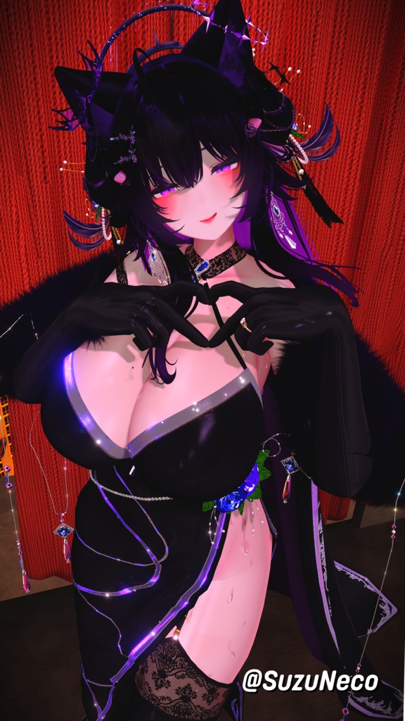 『8アバター対応』【3D衣装モデル】gala_glam