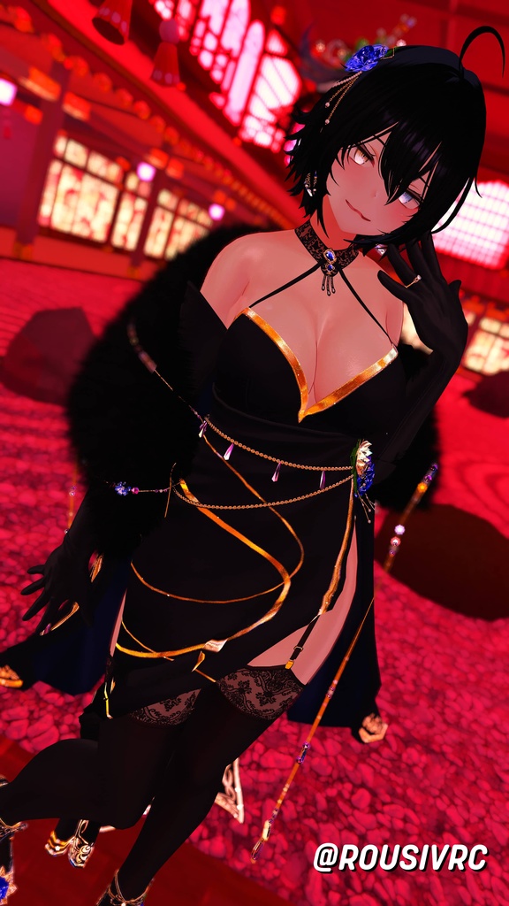 『8アバター対応』【3D衣装モデル】gala_glam