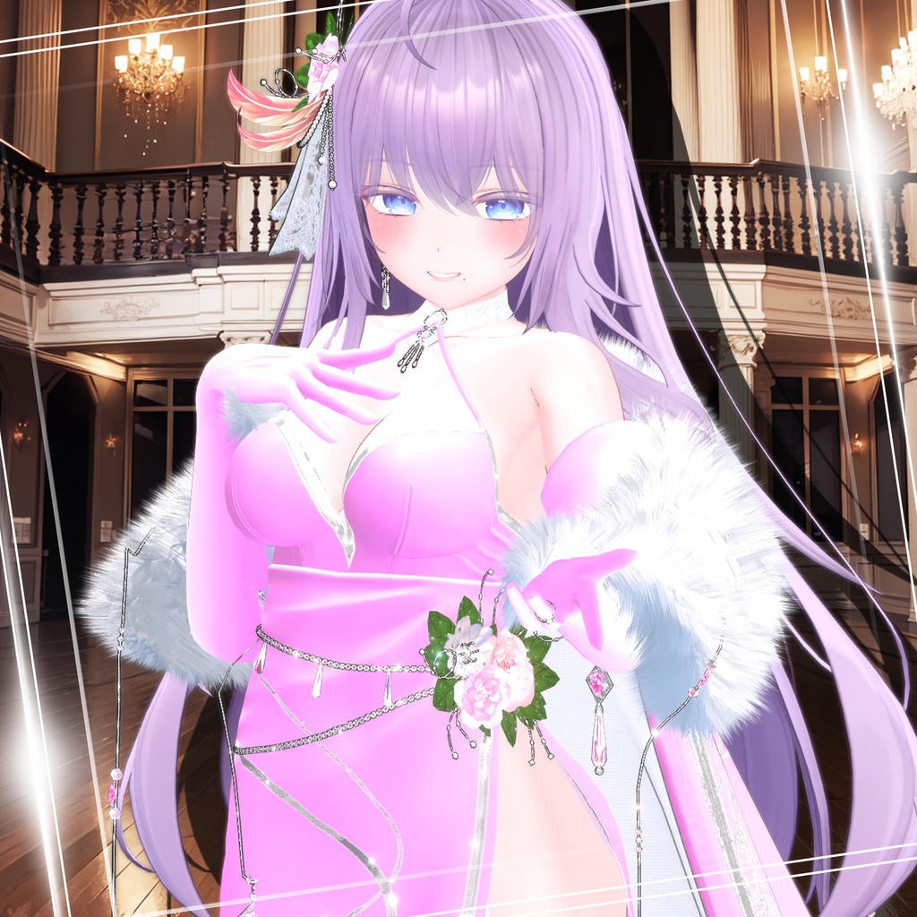 『8アバター対応』【3D衣装モデル】gala_glam