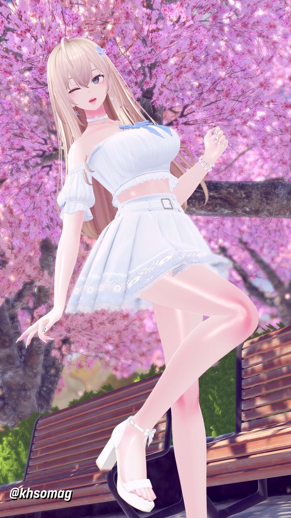 『12アバター対応』【3D衣装モデル】Florentia