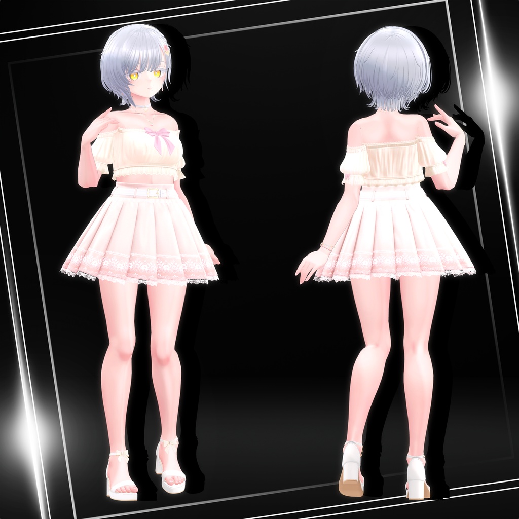 『12アバター対応』【3D衣装モデル】Florentia