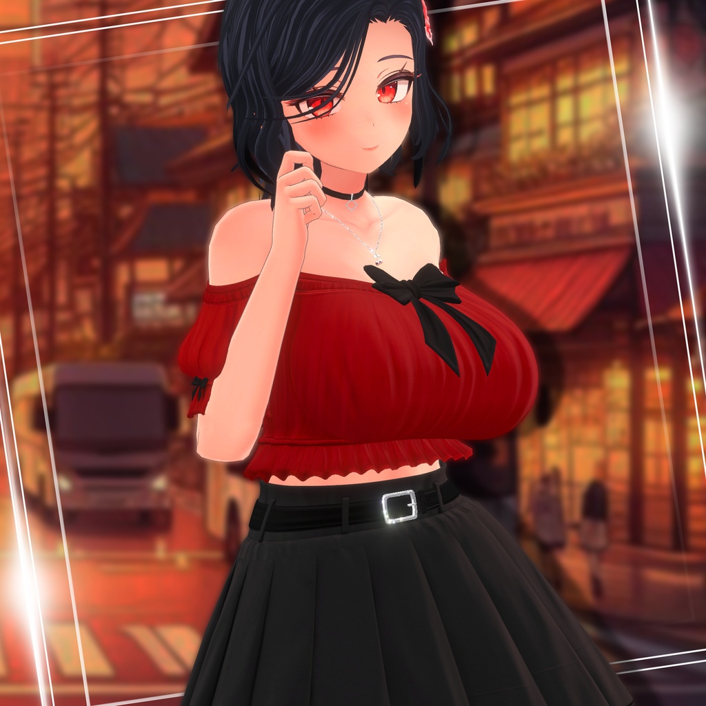 『12アバター対応』【3D衣装モデル】Florentia