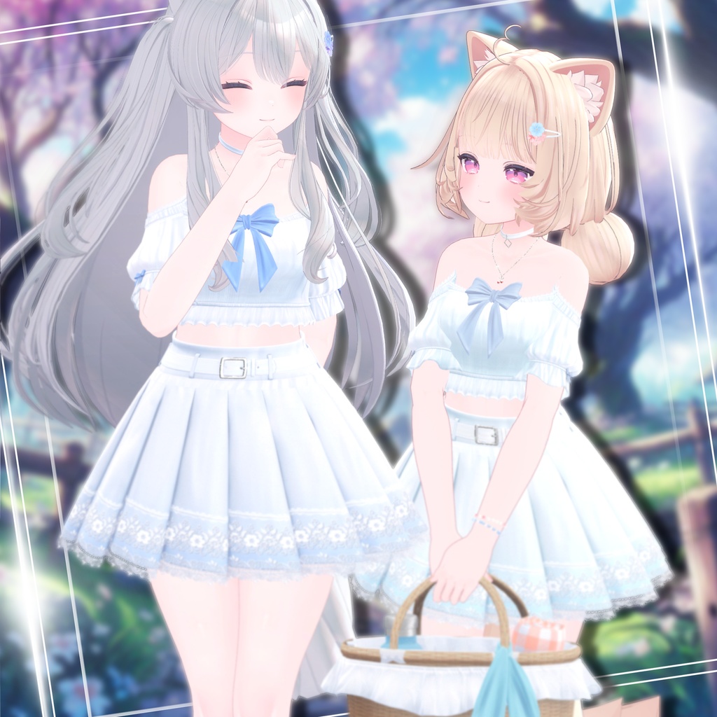 『12アバター対応』【3D衣装モデル】Florentia