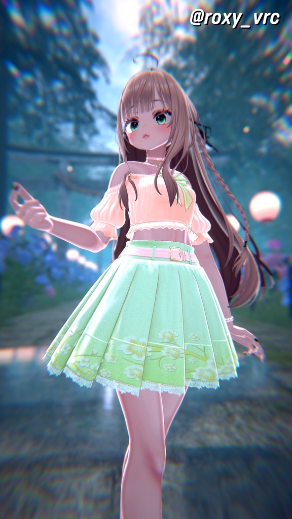 『12アバター対応』【3D衣装モデル】Florentia