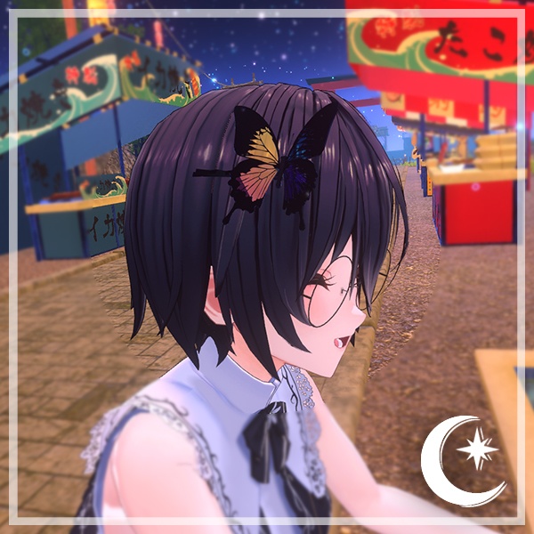 [MIKAZUKI] Butterfly Hairpin (蝶々髪飾り)