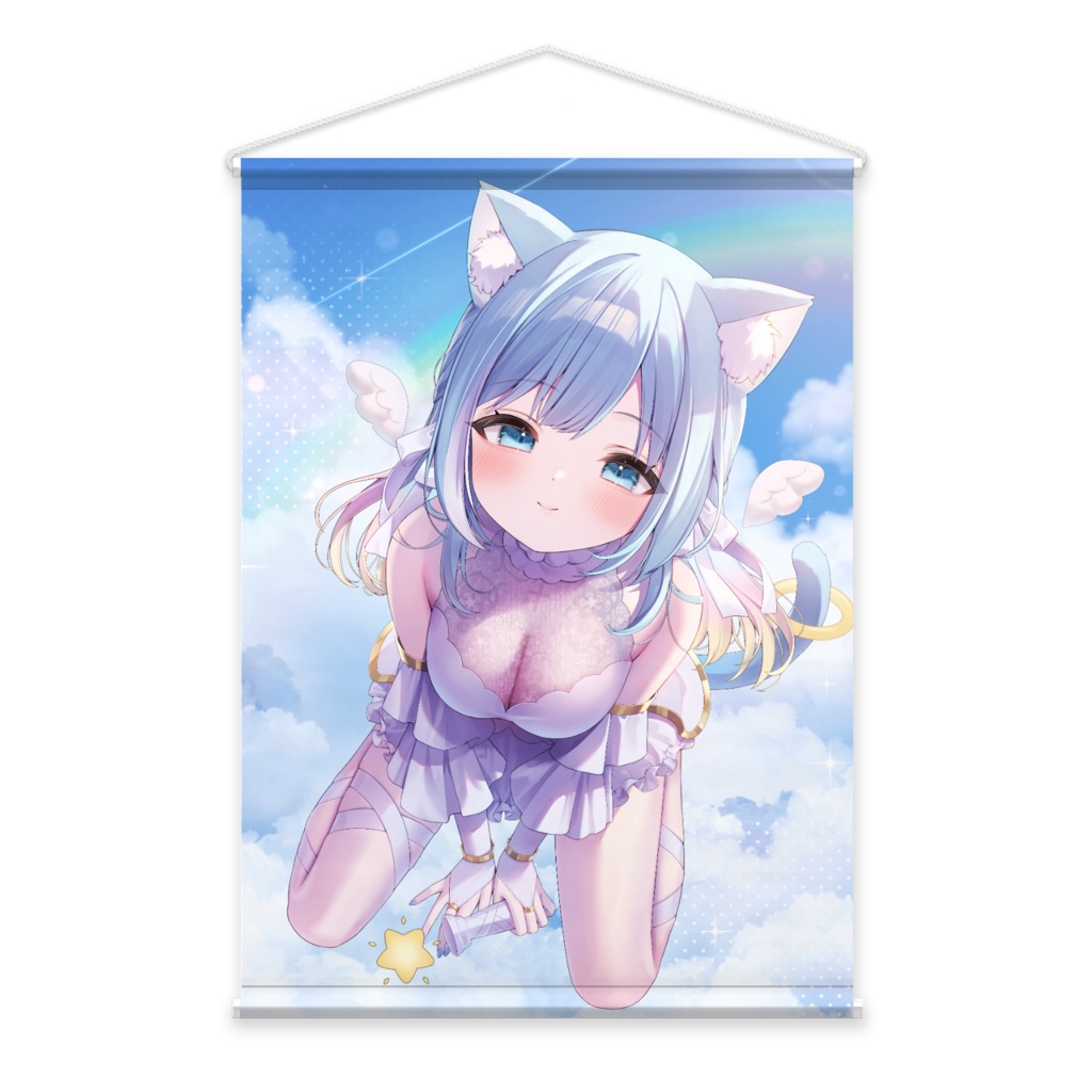期間限定 空猫くるみ誕生日記念タペストリー