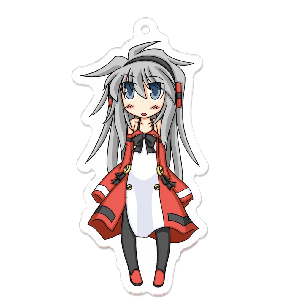 椿アクリルキーホルダー２