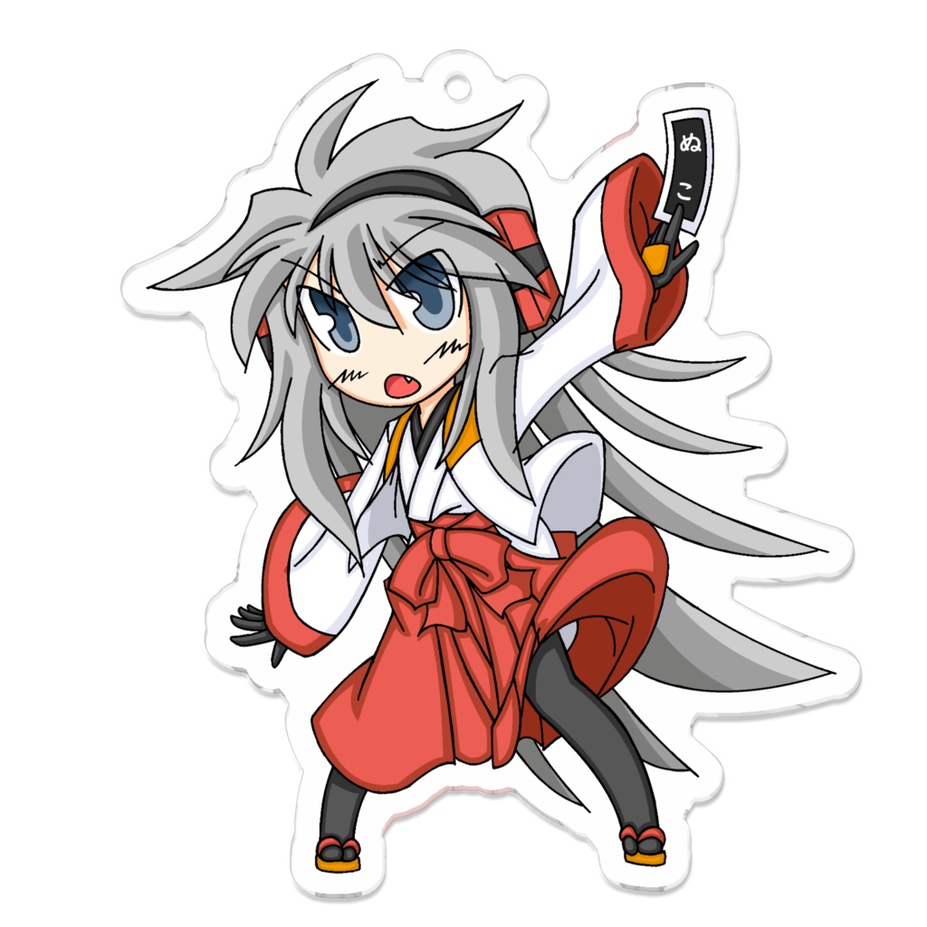 椿アクリルキーホルダー１