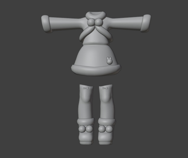 【Free】Xmas🌟まで無料❄キプフェルサンタワンピ🎄