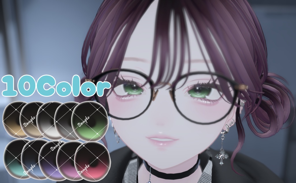 【Lumina_ルミナ】Eyetexture&FaceBlendShape&FaceAnimation