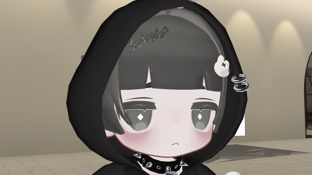 【まめふれんず】lop ear Hoodie