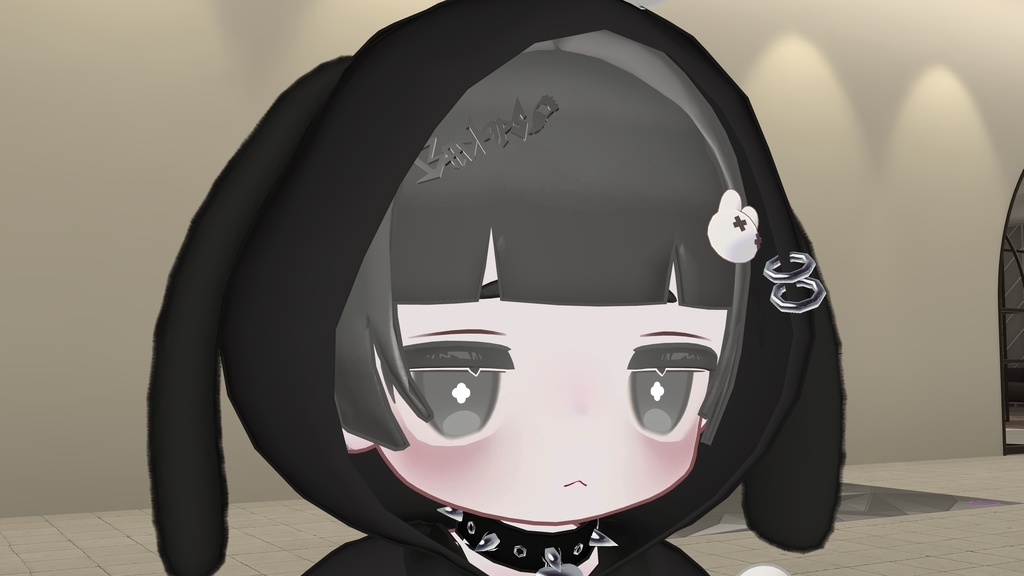 【まめふれんず】lop ear Hoodie