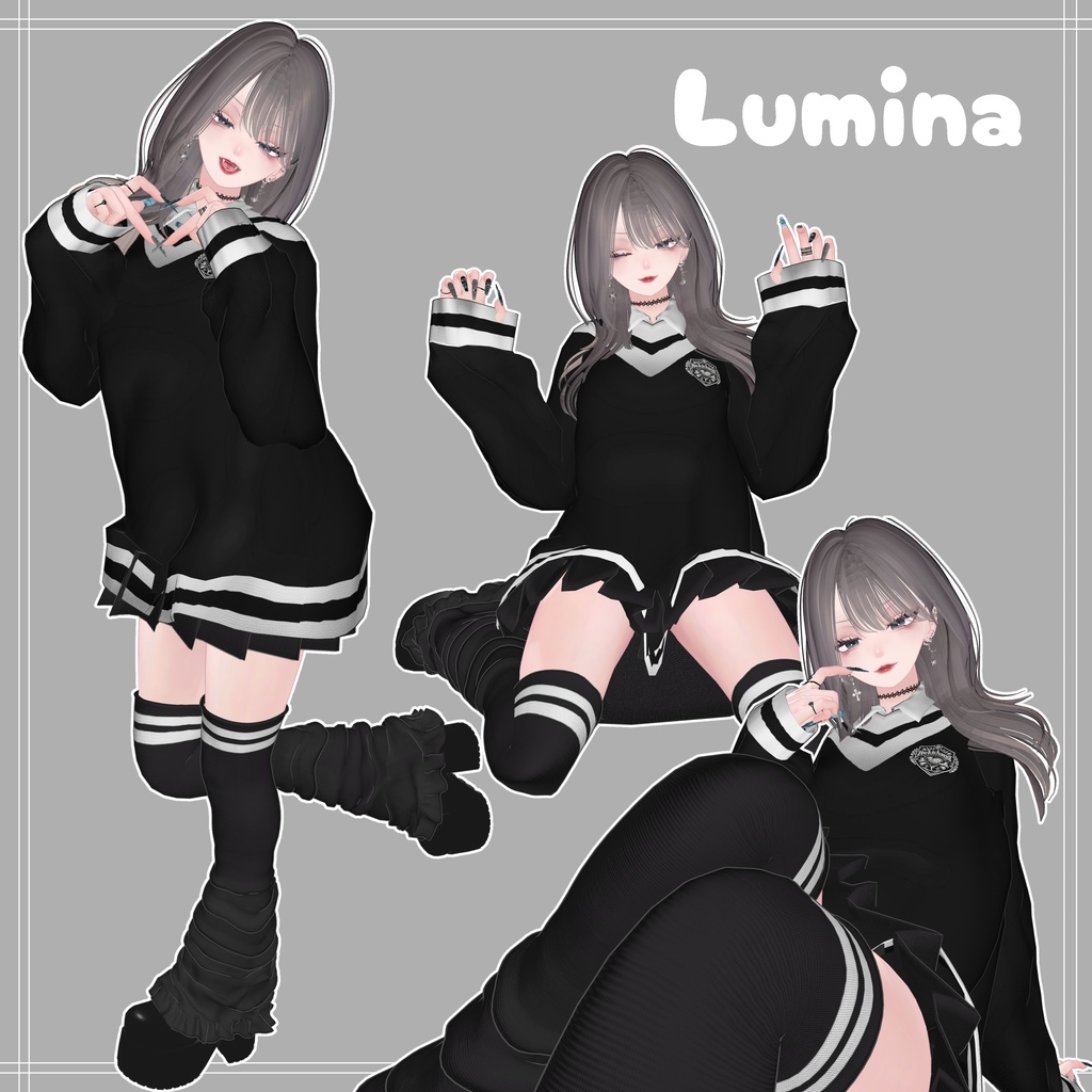 ♠Monochrome uniform♠