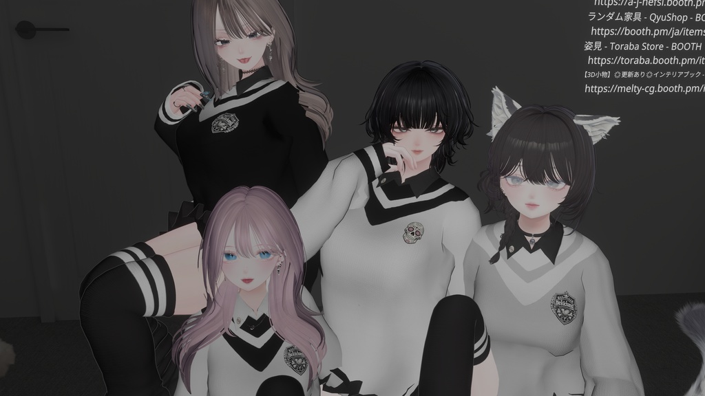 ♠Monochrome uniform♠