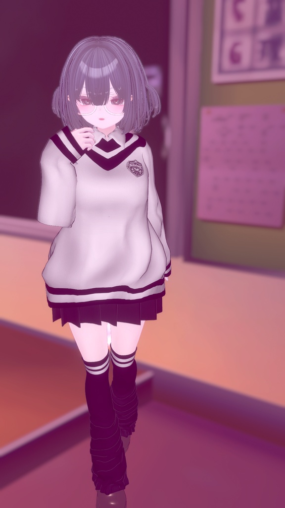 ♠Monochrome uniform♠ルルネ対応しました