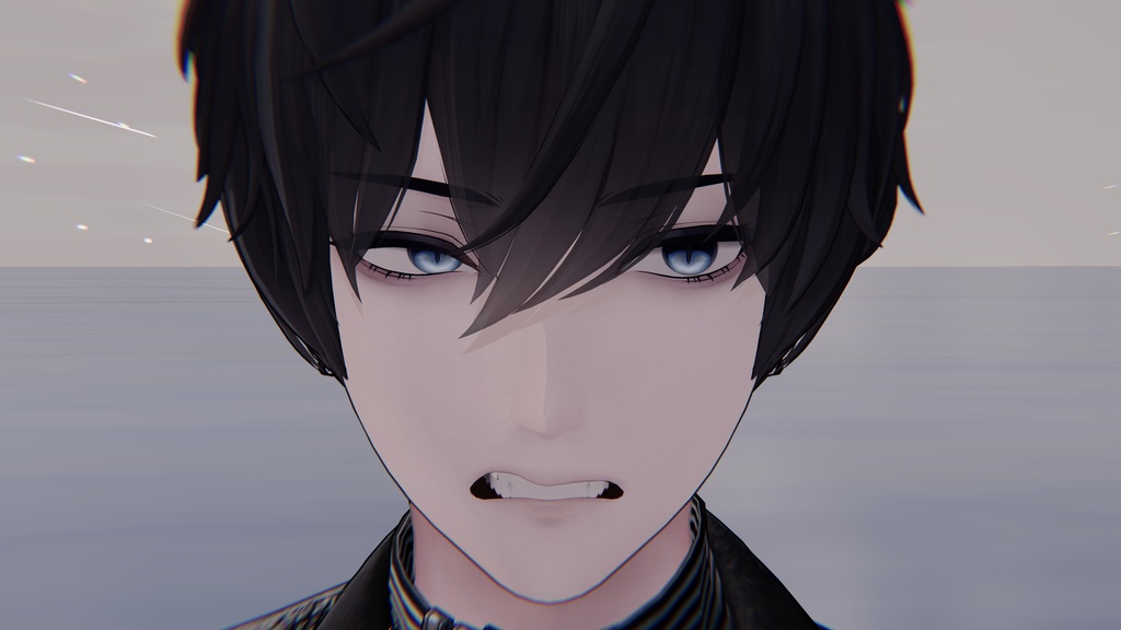 1週間sale🌟【Baku_獏】Eyetexture&FaceBlendShape&FaceAnimation