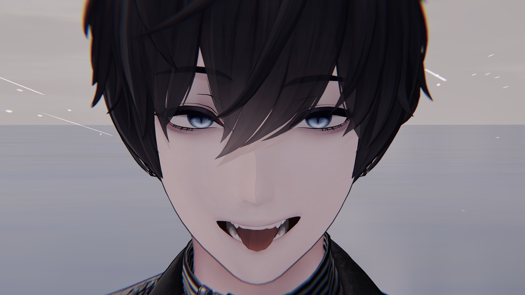 1週間sale🌟【Baku_獏】Eyetexture&FaceBlendShape&FaceAnimation