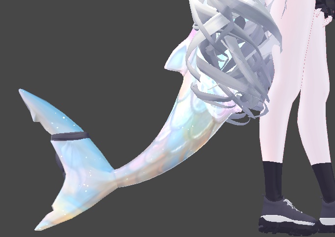 🌟Free🌟【Rurune】mermaid Tail material